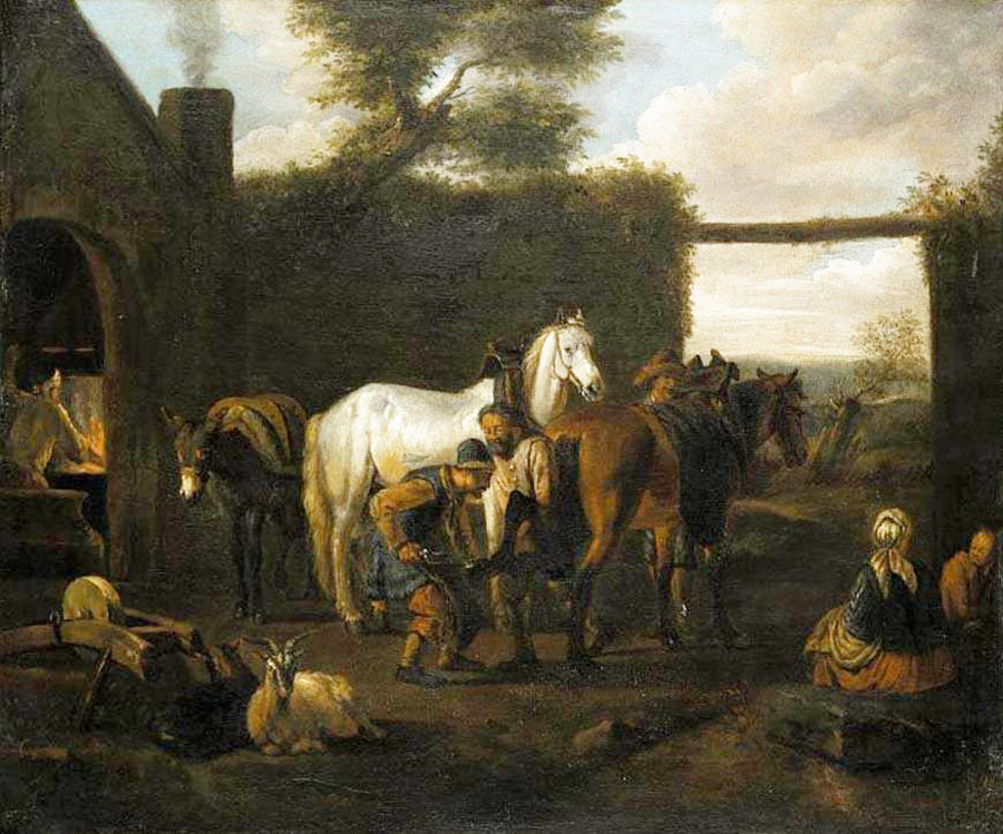 at the forge